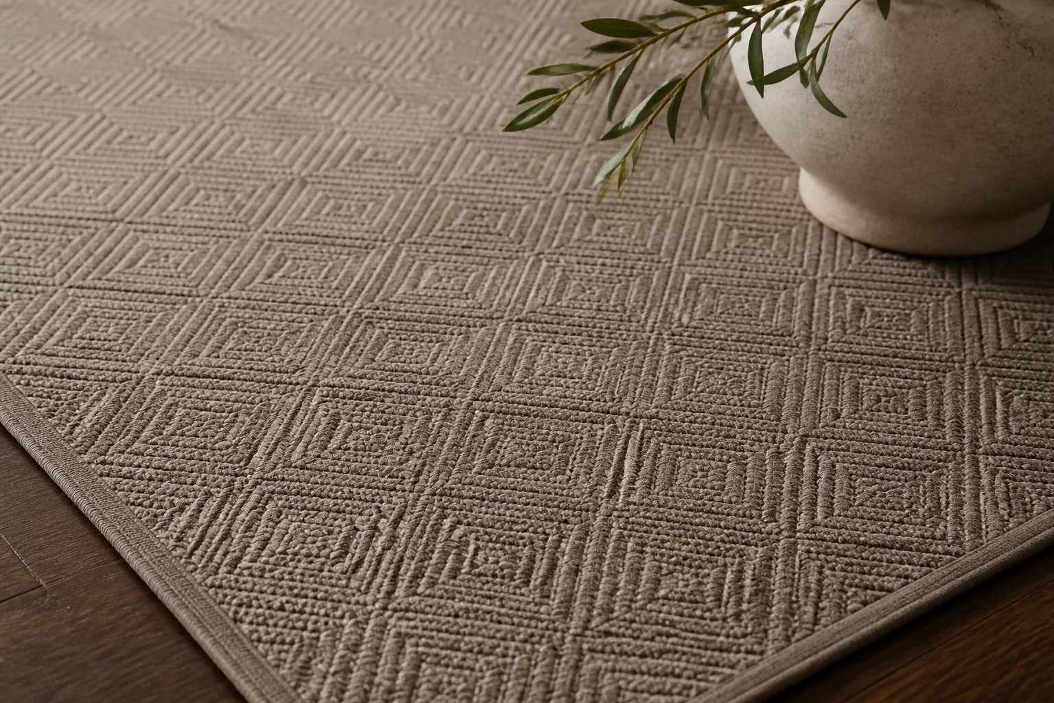 Diamond Weave Floor Mat