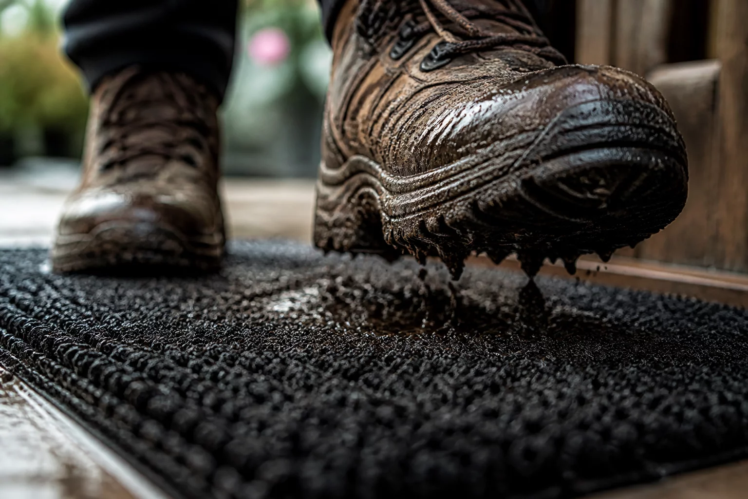 Effective doormat placements to prevent mud and grit from entering homes
